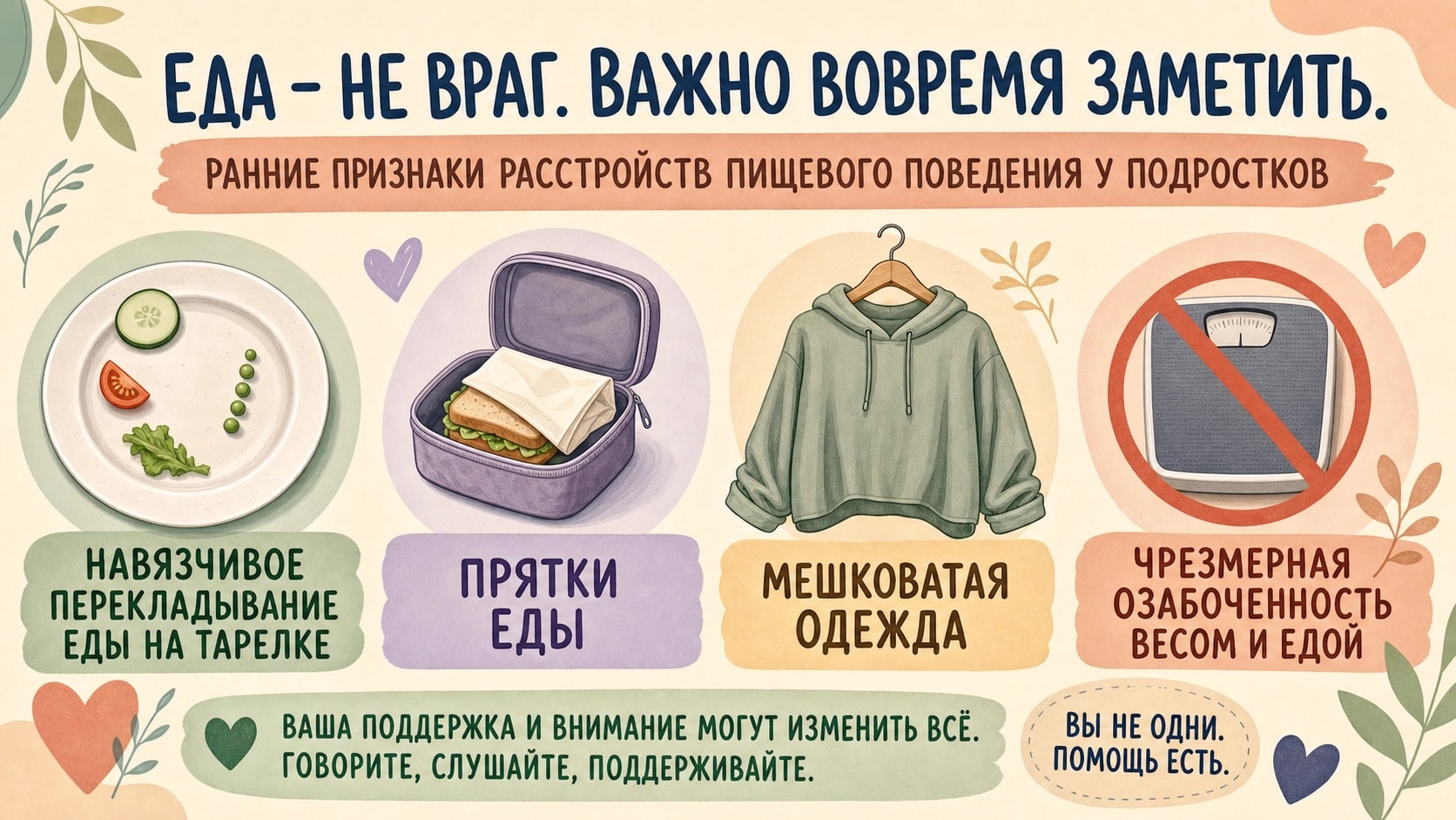 Родителям подростков: 8 признаков расстройства пищевого поведения, которые легко пропустить